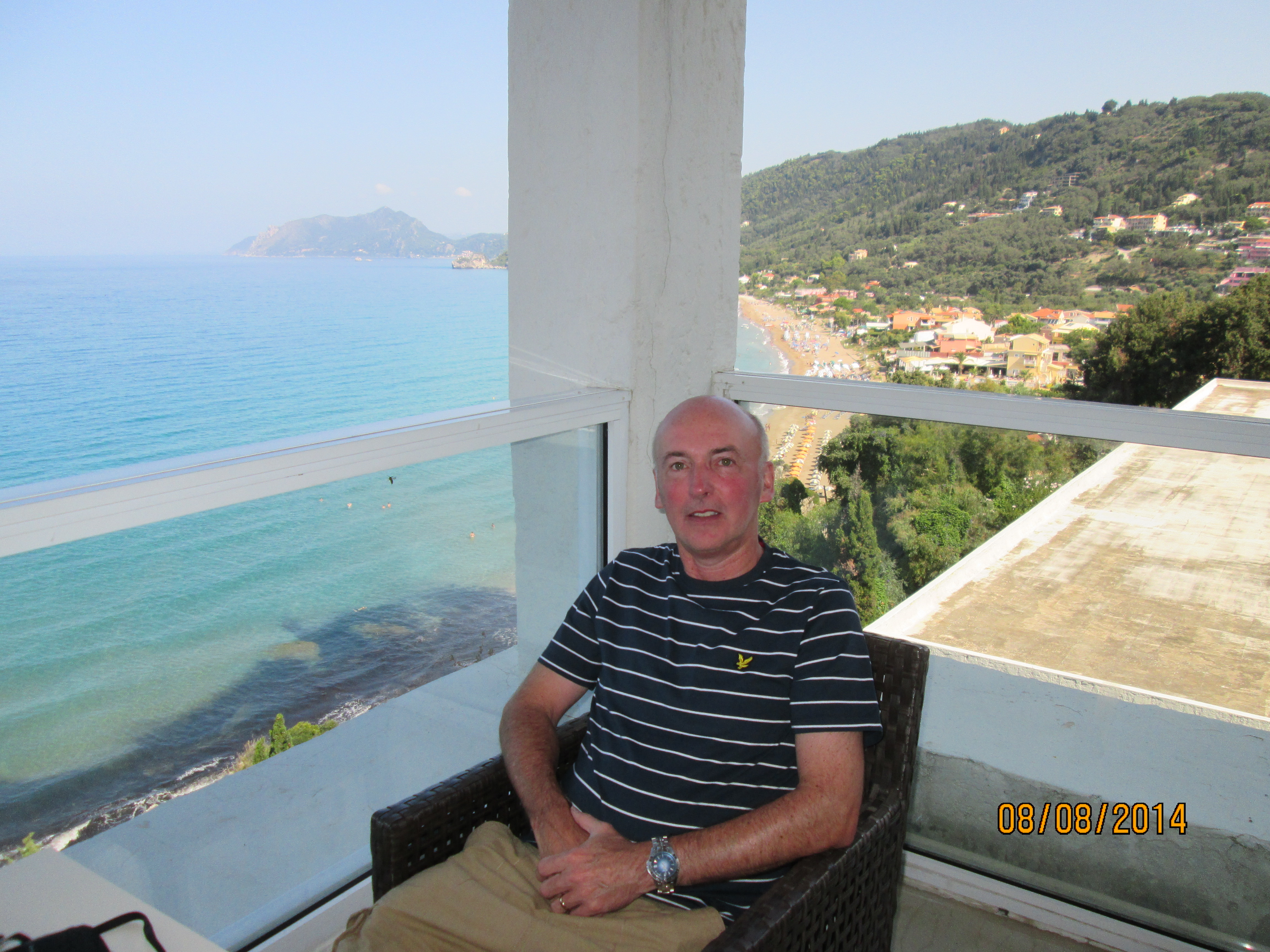 me in Corfu