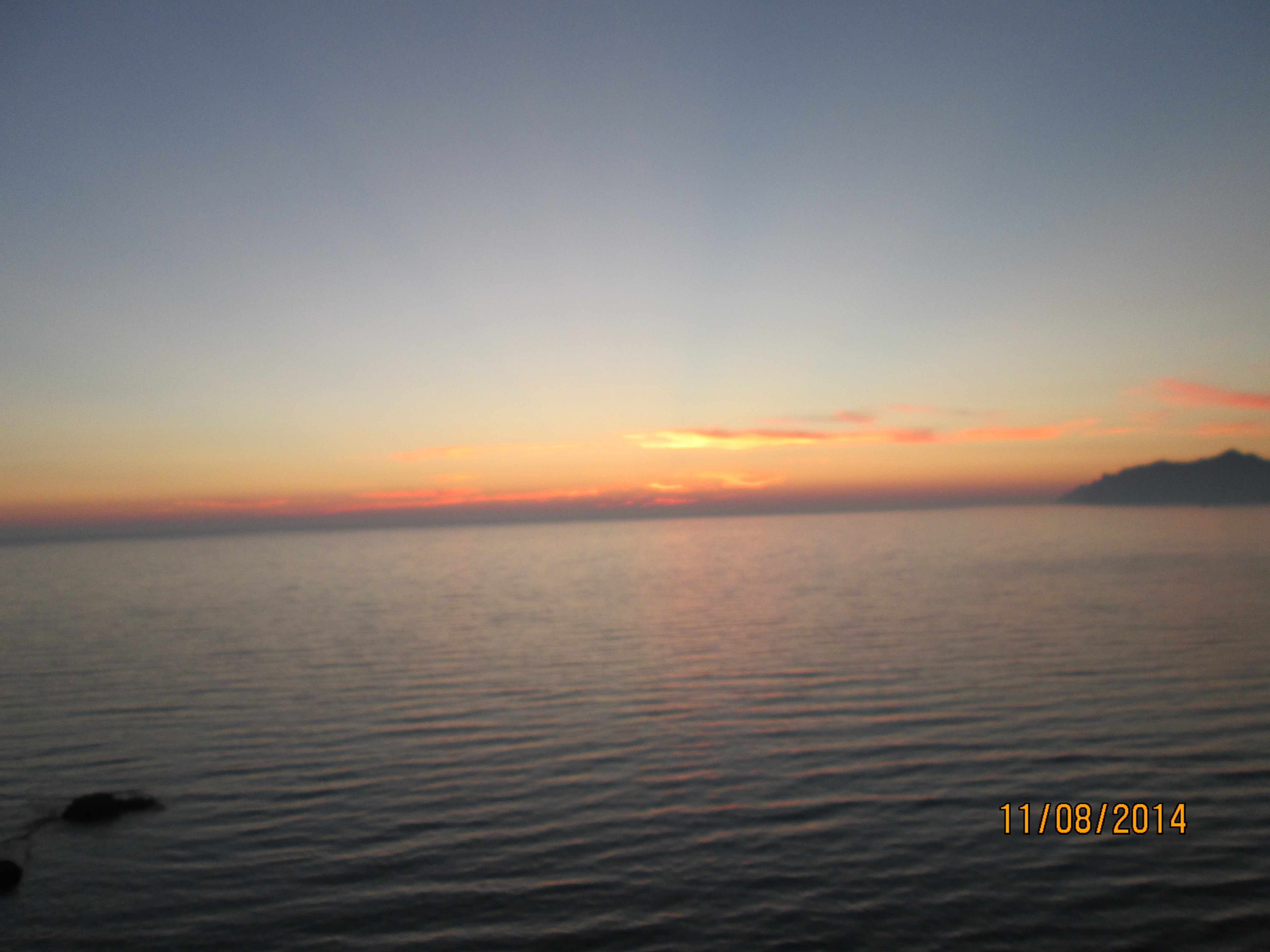 Sunset in Corfu